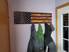 Old Glory Jacket / Hat Rack