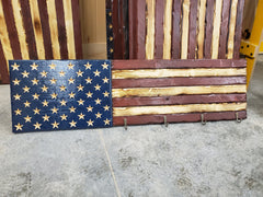 American Flag Coat / Hat Rack Rustic, Wood American Flag, Pallet American Flag, Wood Flag, Wooden Flag, Wood Sign, Wood Art, Wood Working
