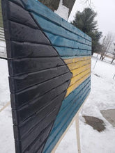 Bahamian Hand-carved Flag Bahamas