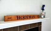 Bourbon barrel stave, Personalized family name sign, Rustic Home Decor, whiskey barrel signs, Birthday Gift, Retirement Gift, Wedding Gift
