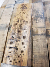 Bourbon Stave Cribbage Board, Man Cave Decor, Barrel Bar, Father's Day, Gifts for Him, Whiskey