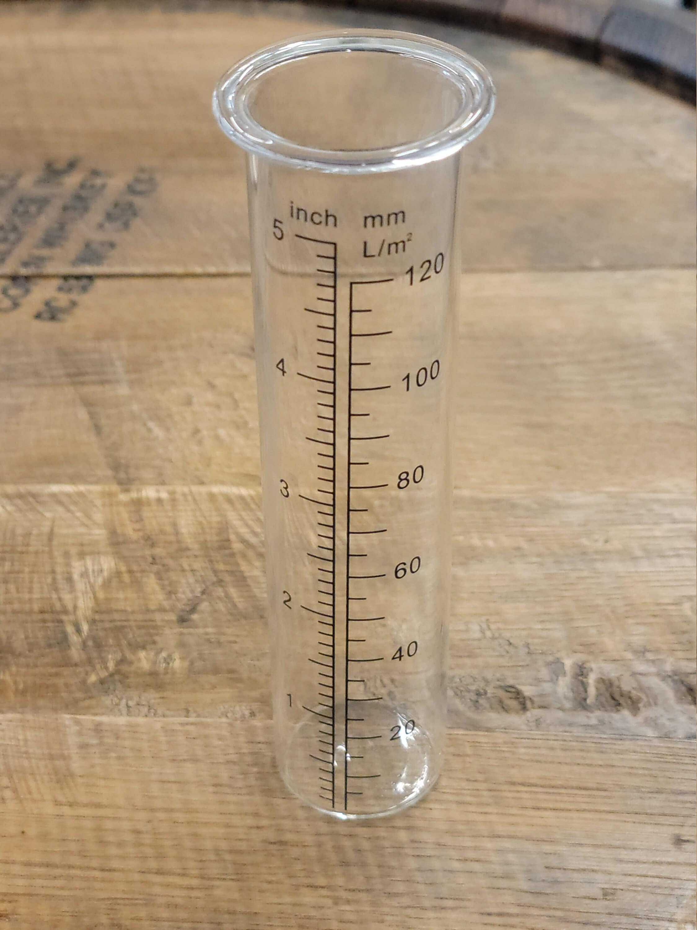 Garden 5 inch rain gauge replacement glass