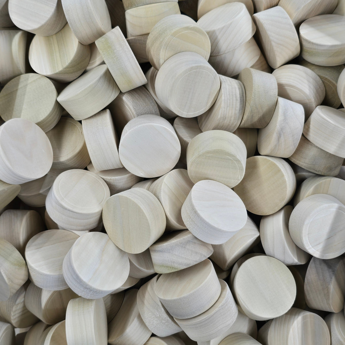 Bulk 2-inch poplar barrel bung plugs