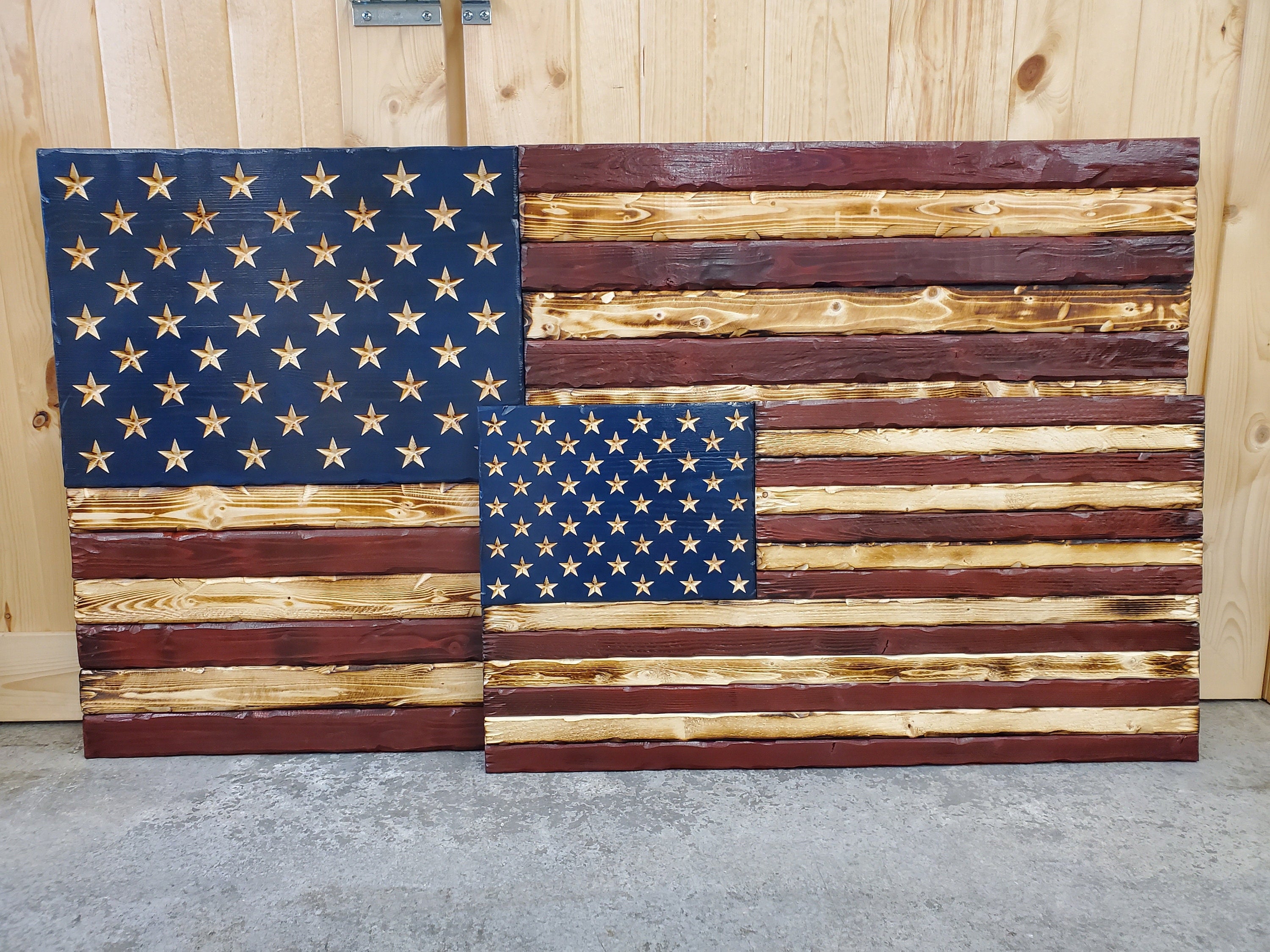Large 5* Foot Rustic American Flag,  Wood American Flag, Pallet American Flag, Wood Flag, Wooden Flag, Wood Sign, Wood Art, Wood Working