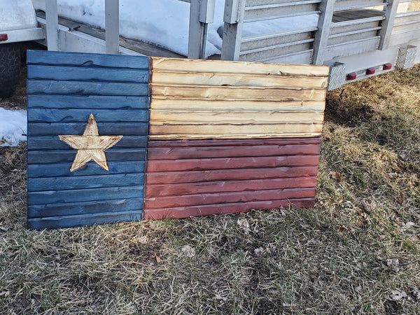 Texas State Hand Carved Wooden Flag, Rustic Flag, Wood American Flag, Pallet American Flag, Wood Flag, Wooden Flag, Wood Sign, Wood Art