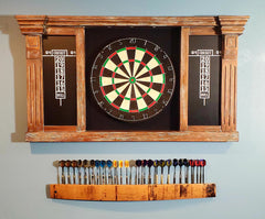The Original Whiskey Stave Dart Holder Bourbon dartboard rec room gifts Whiskey barrel