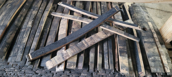 Authentic Whiskey Barrel Staves, Bourbon Barrel Staves, Barrel Parts, Kentucky Tennesse Barrel staves